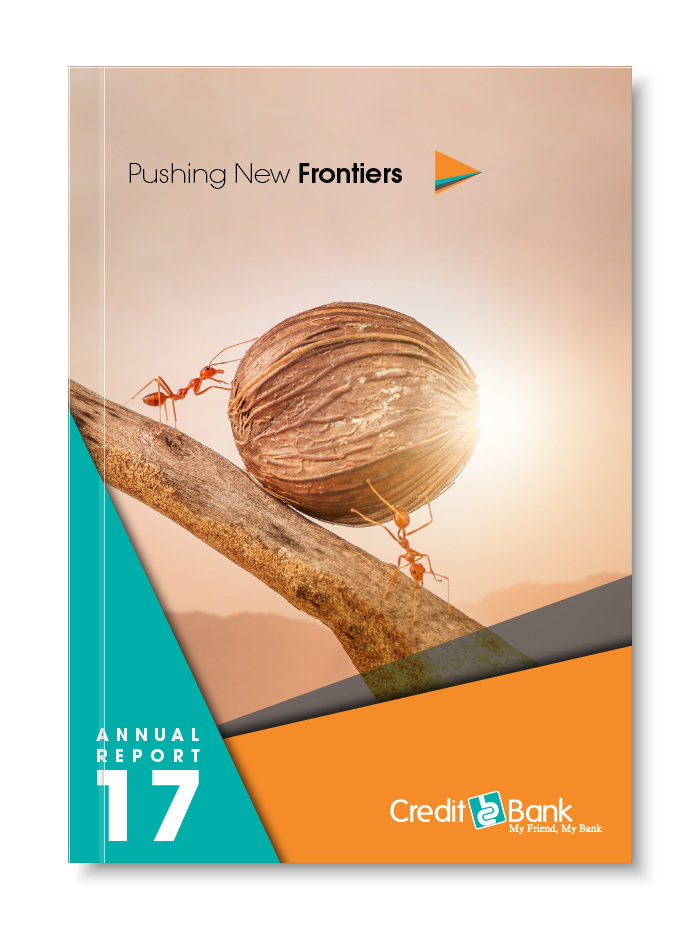 Credit-Bank-Annual-Report-2017 Creative Annual Report Graphic Designer Services for Companies, Kenya