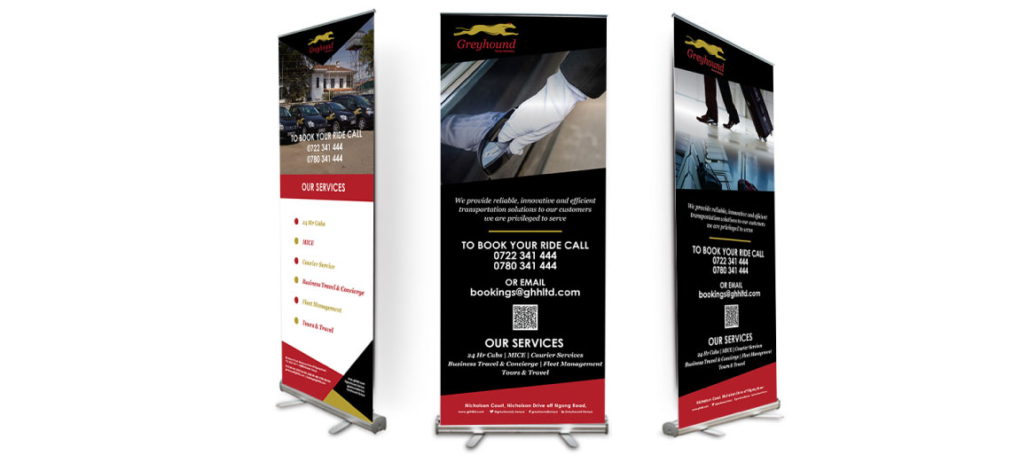 Marketing Collateral for Businesses, Rollup Banners for Businesses